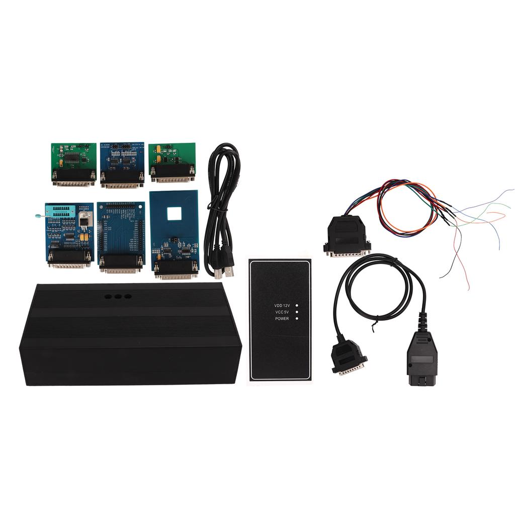 For Iprog Plus V85 ECU Programmer Full Adapters Support Immo Mileage AB Reset for Automotives