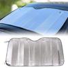 Universal Windshield Sunshades Car Sun Visor Foldable Car Front Window Sunshade Snow Ice Protection Cover