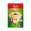 Немецкие бумажные фильтры для кофе Melitta, капельные фильтры для кофе 1X4, 80 листов