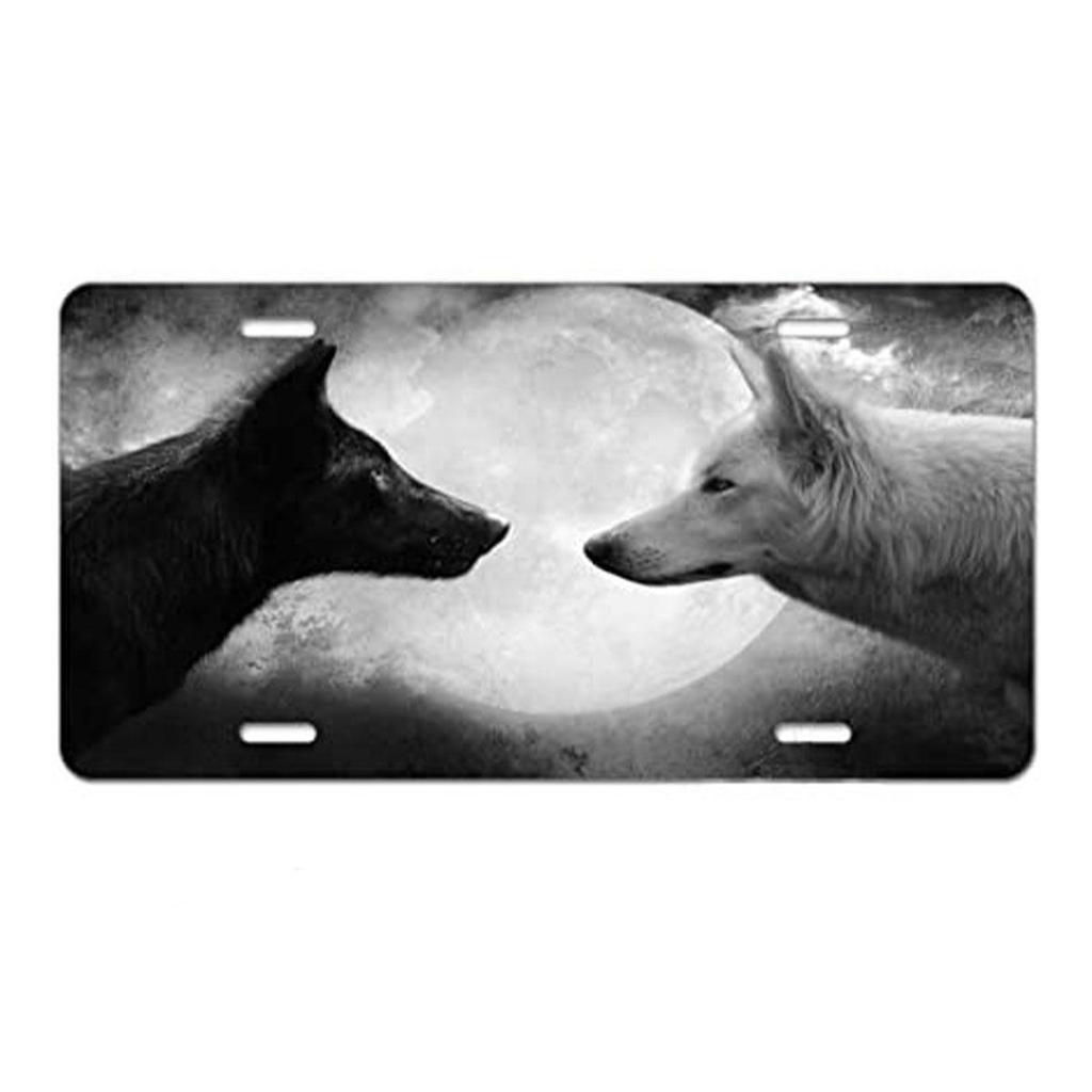 Sublimation Printed US Standard License Plate Metal Sign, 12x6 Inches, Hot-Selling Design