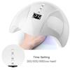36W LED UV Nail Lamp Gel Nail Polish Dryer Quick Drying Nail Art MachineWhite