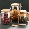 Hermetic Containers for Food Storage Pots Glass Jar With Lid Sealed Container Sugar and Tea Cans Airtight Kitchen Coffee Jars