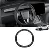 Smabee for for Tesla Model 3 / Model Y / Model YL 2017–2026 Silicone Steering Wheel Protective Cover Interior Accessories Black