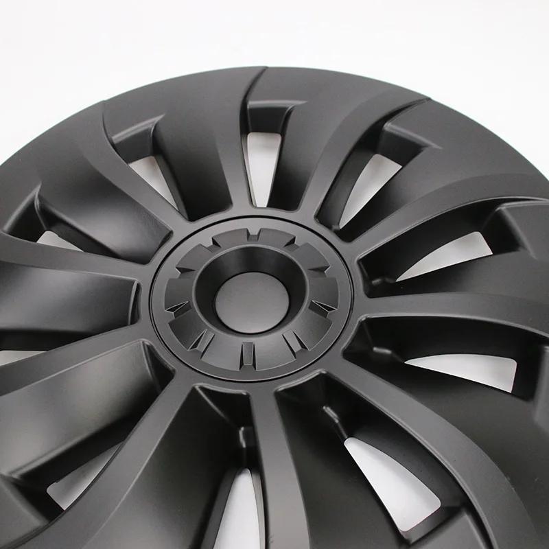 4PCS for Tesla Model 3 19 Inch Hub Cap Performance Replacement Wheel Cover Cap Rim Cover Hubcap Full Accessories 2020 2021 2023
