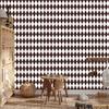 Harlequin Diamonds Wallpaper Light Gray and White 50x1000