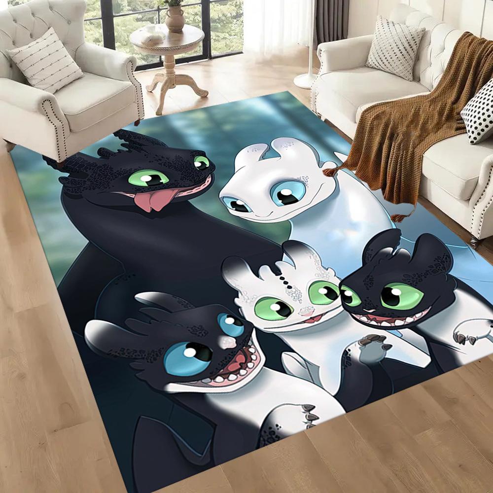 Dragon And Rider Bond Square rugs are a great choice for living rooms, bedrooms, home décor, and as gifts