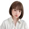 Wig Bob Short Full Wig Wig Black Hair Blonde Everyday Use [Brightlara] Women's tf1704-UB