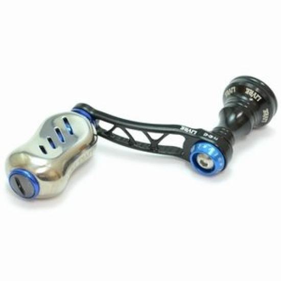 LIVRE Reel S Handle Fino Knob for Shimano S2 P Blue F.V40-43 (Black + G)