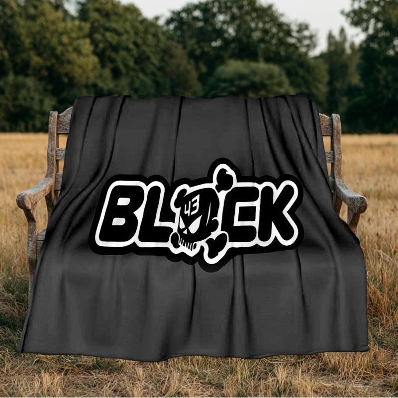 Ken Block Flannel Blanket, Use for Birthday/Holiday Gift, Soft Blanket for Sofa/Bed/Camping/Office/Tourism Use,All Seasons