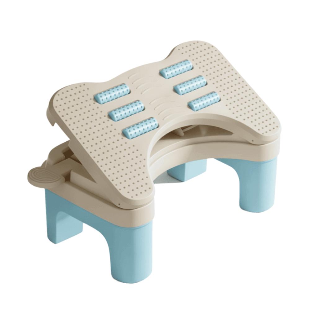 Nonslip Bottom Adjustable Footstool Ergonomic Office Desk Leg Rest Foot Stool Living Room