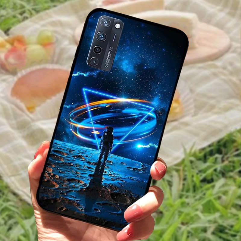 Для ZTE Axon 20 5G Чехол-бампер Силиконовый Мягкий Мраморный Черный Funda Coque для ZTE A20 5G A2121 4G Axon 20 Extreme Защитный