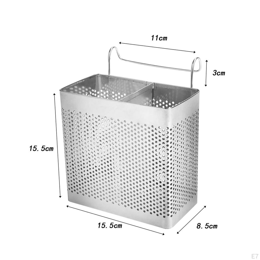 Клетка для палочек для еды, держатель для кухонных принадлежностей, прочные ящики для хранения столовых приборов, сушилка для ванной комнаты