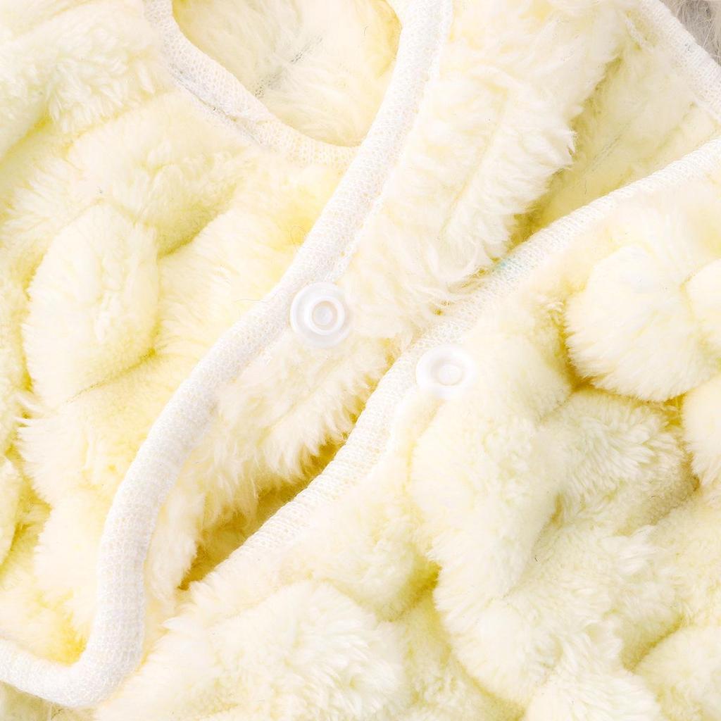 Autumn/Winter Solid Color Turtleneck Two-Legged Pet Fleece for Bichon and Teddy Puppies