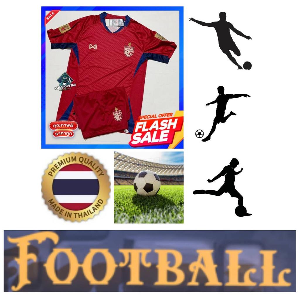 Футболка сборной Таиланда по футболу SOCCER NATION TEAM JERSEY SHIRT HOME FAN Print Polo Unisex Men Women Quick Dry Short Sleeve Uniform Elephant Logo Sport