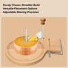 Слайсер для сыра Эффективный кухонный инструмент Шредер для блочного сыра Для быстрой нарезки Приготовление еды на кухне Ежедневное здоровое питание Вегетарианский