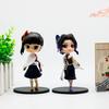 8pcs/kit 2026 Latest  Demon Slayer Tanjiro Kamado Nezuko Animation Figure Miniature Playthings Decoration Piece Playthings Mystery Case Decoration
