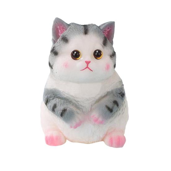 Симуляция кошки, игрушка для сдавливания, снятие стресса, щипок для котенка, сенсорная игрушка для детей