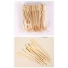 100 шт. бамбуковых шпажек, деревянные коктейльные зубочистки, бамбуковые палочки-весла, шпажки для еды, бамбуковые деревянные шпажки, зубочистки для закусок