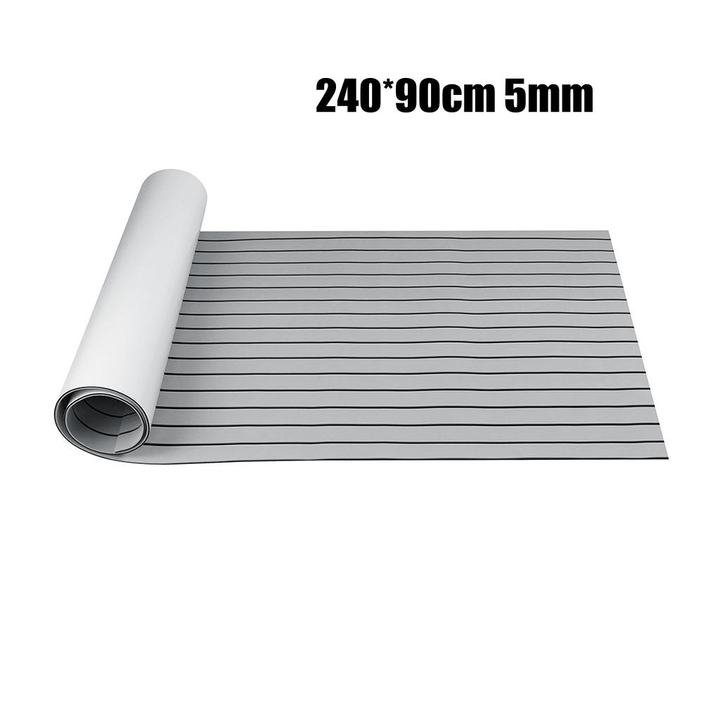Self-Adhesive Foam Teak Decking EVA Foam Marine Flooring Faux Boat Decking Sheet Accessories Marine 600x2400x5mm