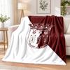 Braga FC Printed Flannel Blanket Warm Comfort Bed Throw For Indoor Home Decoration