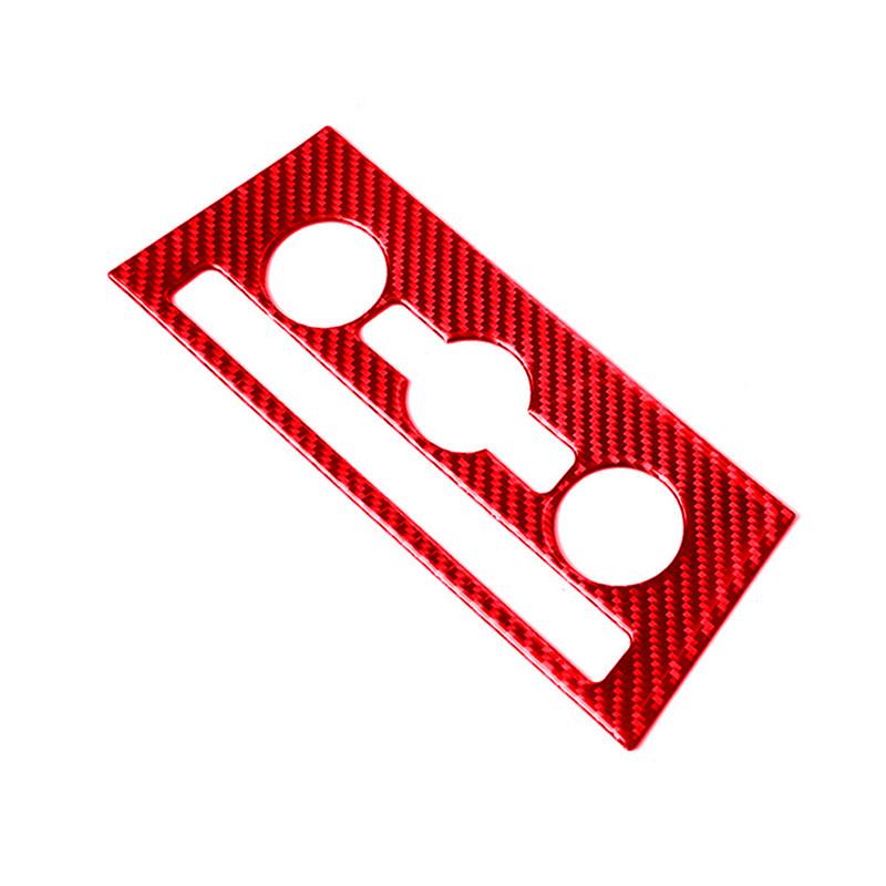 Автомобильные аксессуары для Volkswagen VW Golf 7 GTI MK7 2014-стайлинг автомобиля, внутренние красные наклейки из углеродного волокна