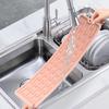 Кухонный силиконовый длинный коврик для сливного крана Защитные накладки для защиты от капель Коврик для улавливания воды в раковине Противоскользящий гаджет для ванной комнаты