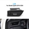 Car Front Dashboard Chrome Air Vent AC Vent Grille Assembly For Skoda Superb III 2016 2017 2018 2019 2020 2021 2022 2023 2024
