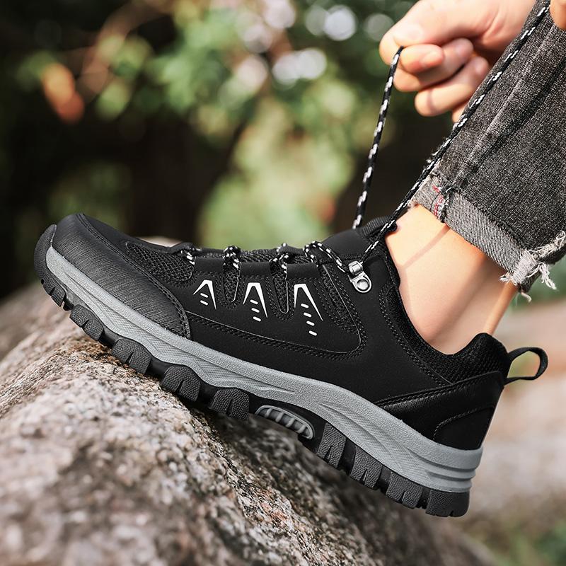 Большой размер 47 Мужские кроссовки для трейлраннинга Уличные кроссовки для хайкинга и треккинга Спортивные кроссовки Туризм Альпинизм Тренировочные кроссовки для ходьбы