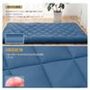 Extra-thick 10cm Five-layer Double Futon Mattress Pad with TEIJIN Mighty Top Filling. Antibacterial, Odor-resistant, Mildew-resistant, Dust Mite-resis