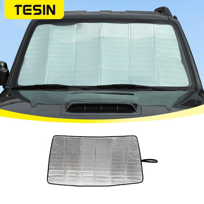 TESIN Автомобильный лобовой солнцезащитный козырек для Suzuki Jimny JB43 2007-2013 2014 2015 2016 2017 Солнцезащитный козырек для салона