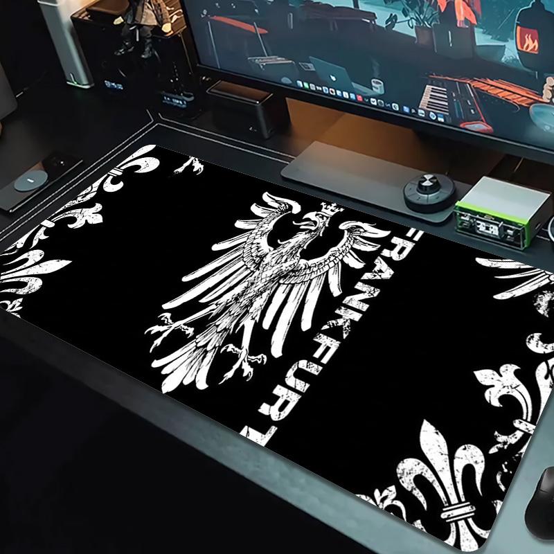 Fussball Bund Color Mouse Pad Large Gaming Table Cushion Non-slip Laptop Tablet Big Mousepad XXL Mat Mini PC Playmat With Lock edge