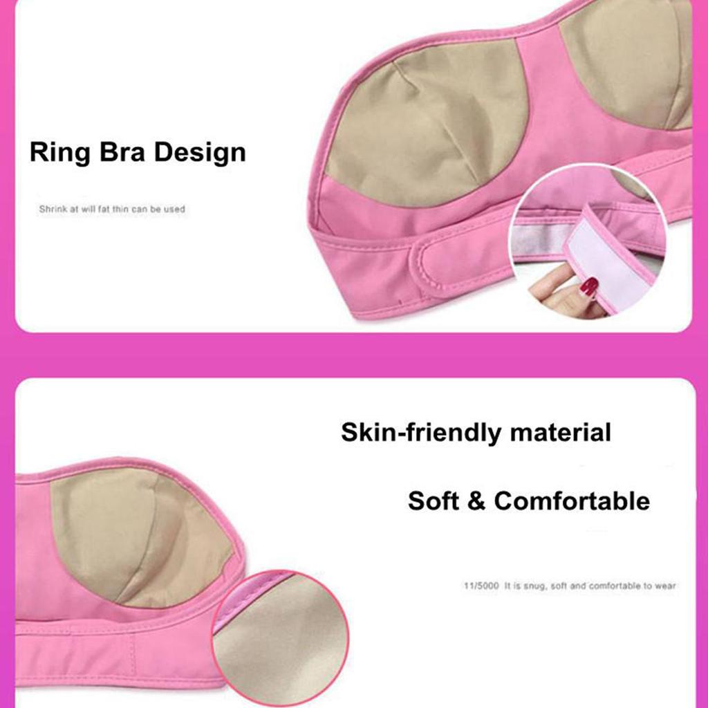 Электрический массажный бюстгальтер для груди, вибрационный массажер для груди, усилитель роста, стимулятор груди