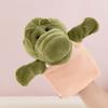 Stuffed Plush Hand Doll Cartoon Hand Finger Puppets Telling Story Appease Dolls  Baby