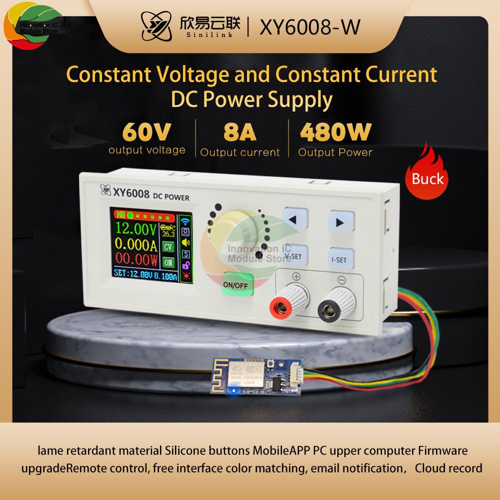 XY6008 NC Регулируемый DC Стабилизированный Блок Питания Постоянное Напряжение и Постоянный Ток Для Обслуживания 60В 8А4 80Вт Понижающий Модуль