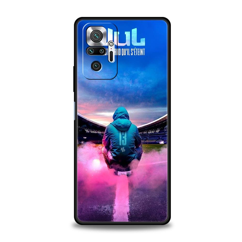 Чехол для телефона JuL Rapper для Xiaomi Redmi Note 13 12 5G 11 10 Pro Plus 4G 9S 9 8 7 9T 13C 12C 10C 9C 9A Мягкий силиконовый чехол