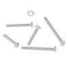 10Pcs M2X10/M2X12/M2X14/M2X18/M2X20Mm Stainless Steel Cross Head Disc Head Machine Tooth Screw Rc Parts