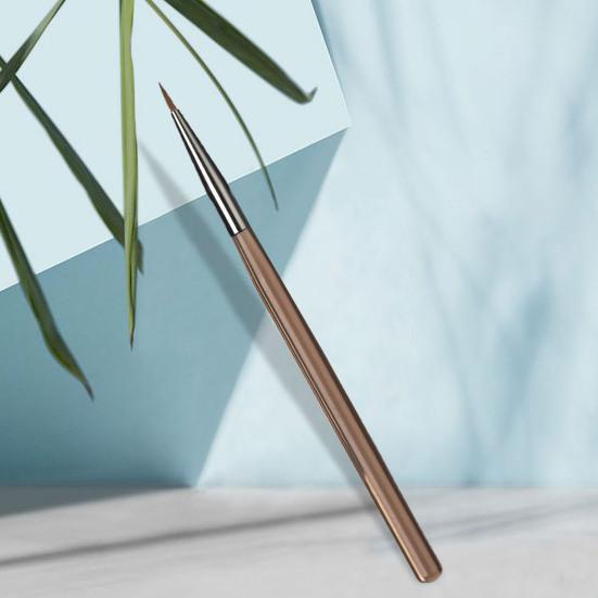 Ручка для ногтей с тонким кончиком, мягкая щетина, акриловая ручка, легко чистить, маникюр своими руками, дизайн ногтей, многофункциональная двухсторонняя кисть для рисования ногтей