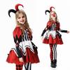 Halloween Children's Costume Clown Soul Girls Dress Funny Dress Up Carnival Costume