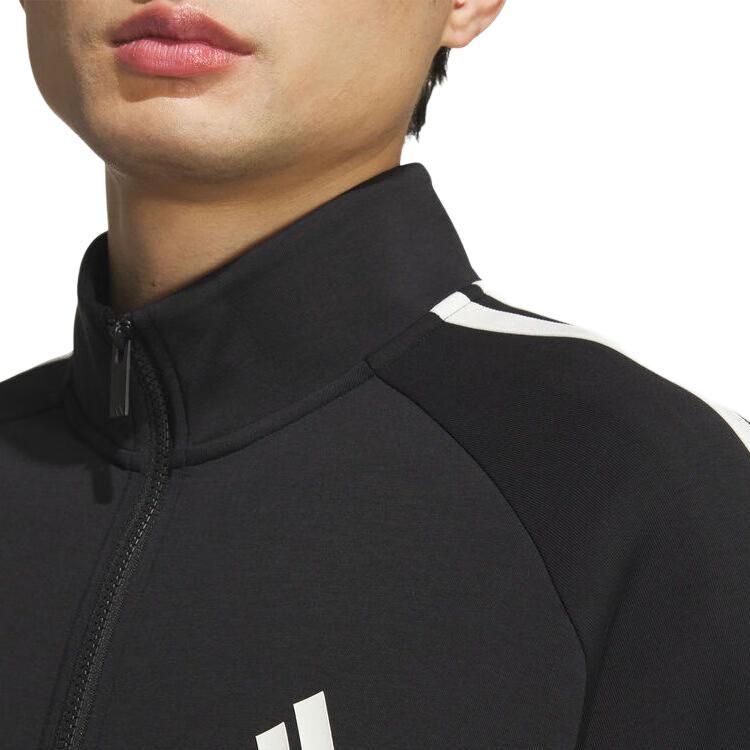 adidas Куртки Мужские Черные Стойка Умеренные Другие KC2884