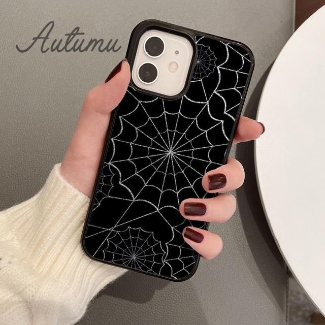 Чехол для телефона «Паутина» для iPhone 11, 12, 13, 14 Pro Max mini X XR XS SE 2020 5 6S 7 8 Plus Samsung Galaxy S21 S22, чехол