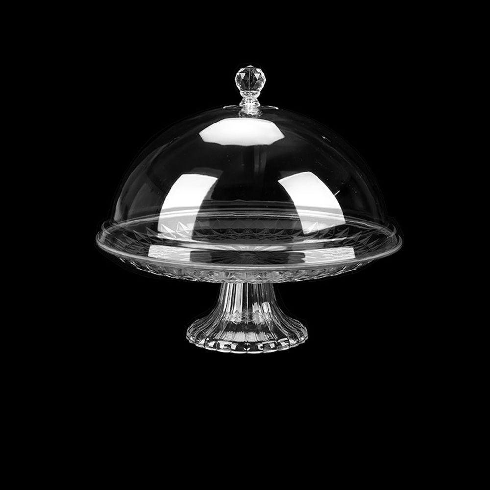 Прозрачная подставка для послеобеденного чая для консервирования десертов Поднос для отбора проб Подставка для подноса Фруктовая тарелка