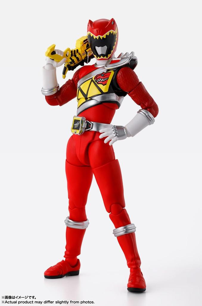 TAMASHII NATIONS Zyuden Sentai Kyoryuger Kyoryu Red 145mm Painted Movable Figure S.H.Figuarts (Shinkocho Seiho) Approx. ABS&PVC