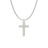 Cross Necklace Women's Summer Full Diamond Simple Versatile Premium Sense Clavicle Chain Light Luxury Micro-inlaid Zircon Necklace Titanium Steel