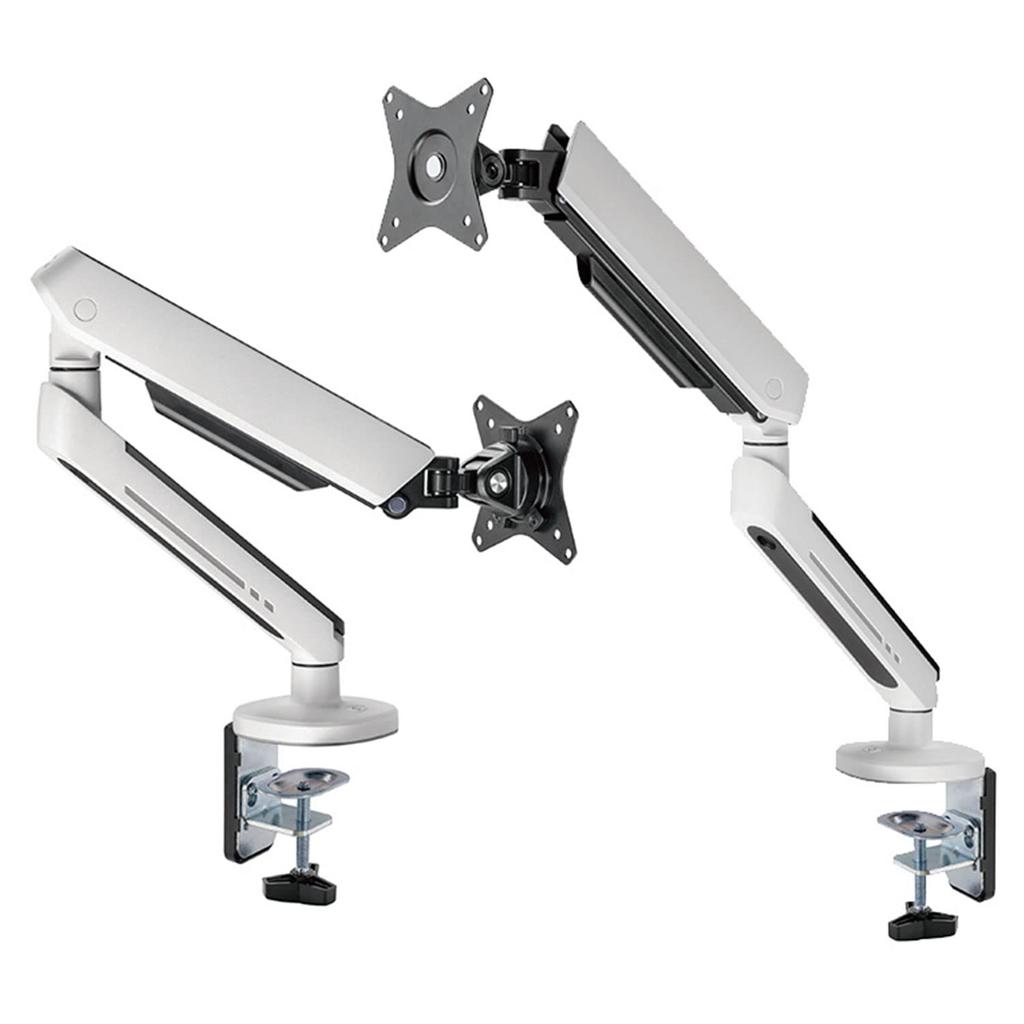 Green House Светящийся кронштейн для монитора Механическая пружина Совместимость с дюймами Грузоподъемность Большой ЖК-дисплей Совместимость со светодиодной подсветкой Игровой 17-32 2-9 кг GH-GAMB1-WH