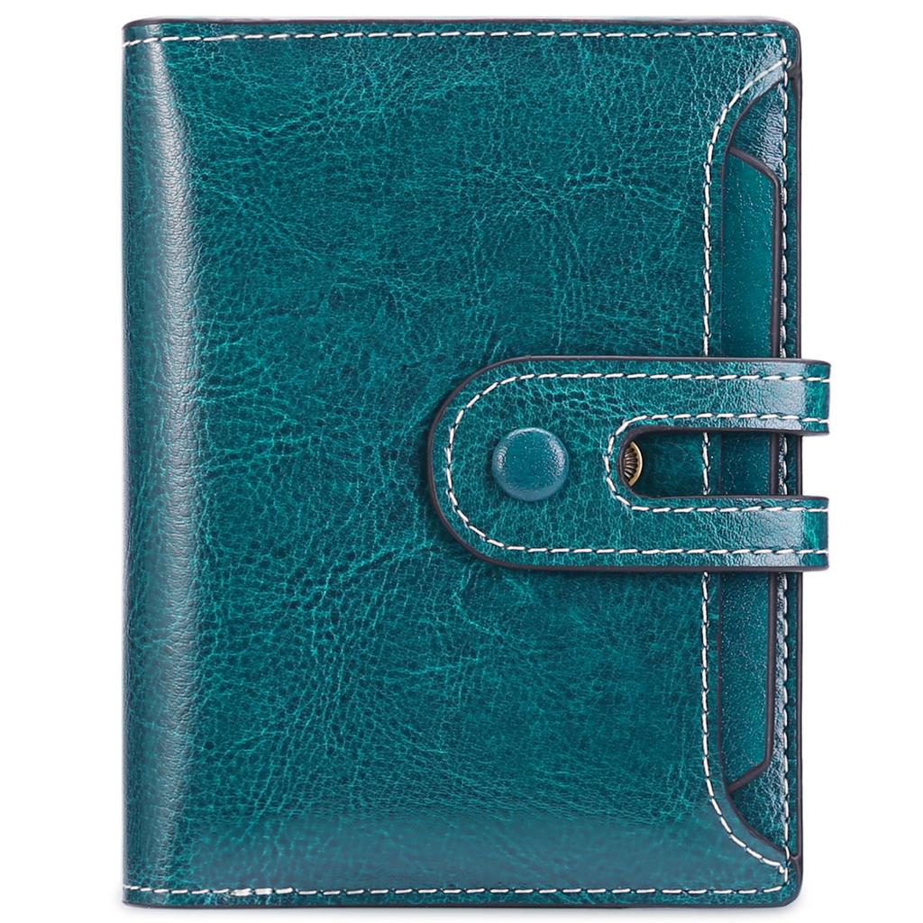 Кожаный кошелек женский короткий многофункциональный женский кошелек на молнии большой емкости кошелек для монет с держателем для карт