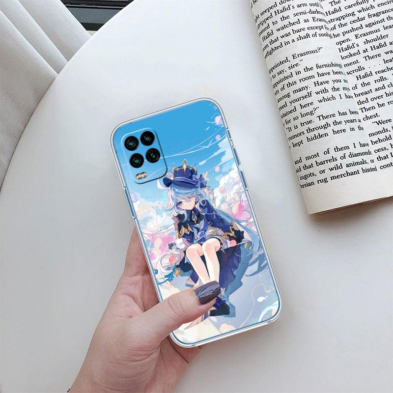 Прозрачный чехол для телефона Genshin Impact Furina для Motorola Moto G7 G8 G9 G84 G85 G73 G24 G15 Z2 Play Power Plus