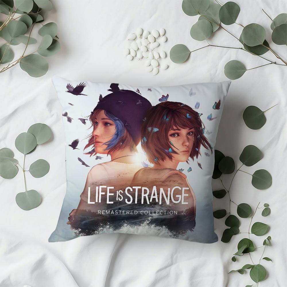 L-Life I-Is Игра S-Странная наволочка Для Дивана Машины Офиса Кафе Мягкая и Удобная Двусторонняя Печать Наволочка
