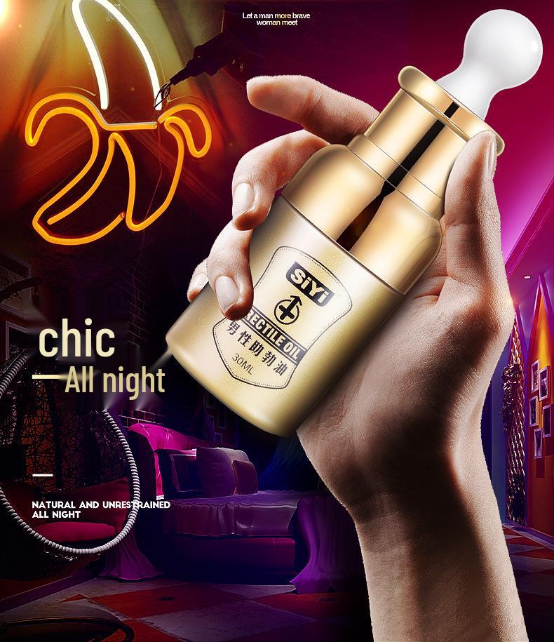 Siyi Gold Edition Масло для эрекции для мужчин 30 мл - Массажное масло длительного действия для пар