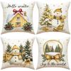 New Christmas Pillow Cover Home Decoration Pillow Cover Living Room Sofa Bedroom Cushion Cover