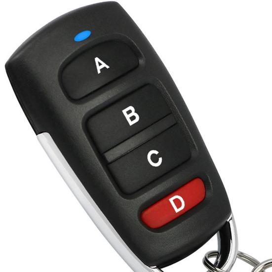 Универсальный пульт дистанционного управления для гаражных ворот, брелок 433 МГц, простой в использовании, со световым индикатором, замена пульта дистанционного управления для гаражных ворот